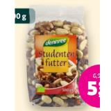 Dennree Bio-Studentenfutter Denns BioMarkt 500 Gramm 1 Packung