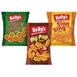 Kelly's Knabbergebäck versch. Sorten Lidl APP Preis 80 Gramm 1 Packung