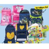 Bild von Jolly Schultaschenset Flexi Heart, Pink Unicorn oder Flexi Motocross 46-teiliges Maximarkt 1 Set
