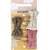 ebelin Haarclips mit Schleife dm 3 Stück