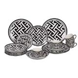 novel Kombiservice „Labyrinth“ 71360615 XXXLutz 20 Stück