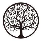 modern living Wanddeko „Tree“ 47180005 mömax 1 Stück