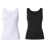 Esmara Damen Feinripp Achselhemd Größen: 40 bis 50 Lidl 1 Stück