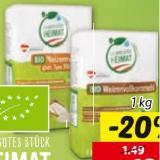 Bild von Ein gutes Stück Heimat Bio Weizenmehl verschiedene Sorten Lidl 1 Kilogramm 1 Packung