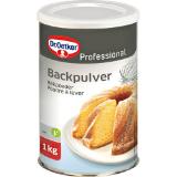 Dr. Oetker Backpulver, Preisangabe ohne MwSt. (Preis inkl. MwSt. 7,69 €), METRO 1 Kilogramm 1 Dose
