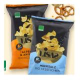 Lisas Bio-Kesselchips verschiedene knusprig-krosse Sorten Denns BioMarkt 115 Gramm 1 Packung