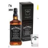 Jack Daniel's Old Tennessee Whiskey oder Honey + Glas Maximarkt 0.70 Liter 1 Flasche