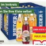 Rieder Apfelsaft Gespritzt, Johannisbeer Gespritzt oder ACE Vitamingetränk Maximarkt 0.50 Liter 1 Flasche
