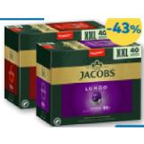 Jacobs Kapseln 40er versch. Sorten T&G 208 Gramm 1 Packung