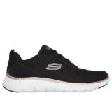 Skechers DAMEN FREIZEITSCHUH FLEX APPEAL 5.0 SCHWARZ HERVIS 1 Paar