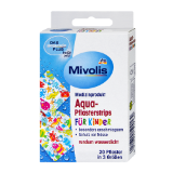 Promotion Bild von Mivolis Aqua-Pflasterstrips für Kinder dm 20 Stück 1 Packung