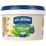 Hellmann's Mayonnaise vegan, Preisangabe ohne MwSt. (Preis inkl. MwSt. 21,46 €), METRO 3 Liter 1 Packung