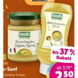 Byodo Bio-Senf versch. Sorten Denns BioMarkt 1 Packung
