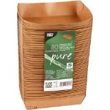 PapStar Pure Pommes-Box L, Preisangabe ohne MwSt. (Preis inkl. MwSt. 17,51 €), METRO 80 Stück