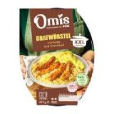 Omis Bratwürstel mit Püree und Sauerkraut BILLA PLUS 410 Gramm 1 Packung