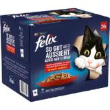Purina Felix Katzenfutter verschiedene Sorten MPREIS 24 Stück