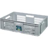 Metro Professional Behälter vergittert grau 30 l, Preisangabe ohne MwSt. (Preis inkl. MwSt. 13,19 €), METRO 1 Stück