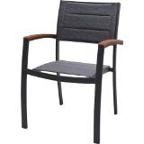 Metro Professional Alu-Sessel Lynx, Preisangabe ohne MwSt. (Preis inkl. MwSt. 83,99 €), METRO 1 Stück
