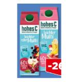 Promotion Bild von hohes C Leicht verschiedene Sorten Unimarkt 1 Liter 1 Flasche