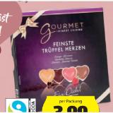 Gourmet Finest Cuisine Feinste Trüffel Herzen HOFER 159 Gramm 1 Packung