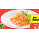 Promotion Bild von Almare Seafood Räucherlachs HOFER 220 Gramm 1 Packung