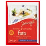 Promotion Bild von Jeden Tag griechischer Feta 48% Fett i.Tr. Unimarkt 200 Gramm 1 Packung