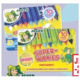 Superwaxies Wachsmalkreiden permanent oder aquarell Maximarkt