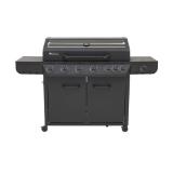 Bild von Rothmann Gasgrillwagen „Vulcano 6 Turbo Plus Black Edition“ 306994 HELLWEG 1 Stück