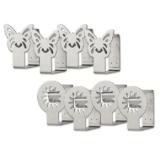 Livarno Home Tischtuchhalter, 4 Stück Lidl 1 Set