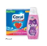 Coral Feinwaschmittel Flüssig, Coral Magic verschiedene Sorten oder Pulver Color Maximarkt 1 Packung