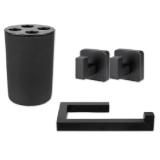 Livarno Home Bad-Zubehör Zahnputzbecher, Toilettenpapierhalter oder Handtuchhaken Lidl 1 Stück