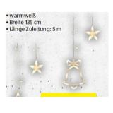 Home Creation LED Sternen-Lichtervorhang HOFER 1 Stück