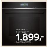 Promotion Bild von Siemens Dampfbackofen HS736G1B1 0835077205 XXXLutz 1 Stück