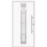 Promotion Bild von SplenDoor Aluminium-Sicherheitshaustür „MALMO“, weiß 128266 HELLWEG 1 Stück