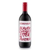 Hashtag Blauer Zweigelt HOFER 1 Liter 1 Flasche