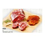 >>Fair zum Tier!<< Schopfbraten vom Strohwohlschwein im Ganzen od. geschnitten, natur od. mariniert BILLA PLUS 1 Kilogramm
