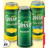 Gösser Märzen, Naturradler Zitrone oder Naturradler Zitrone alkoholfrei Maximarkt 0.50 Liter 1 Dose