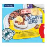 Milsani Joghurt Crisp versch. Sorten HOFER 175 Gramm 1 Packung