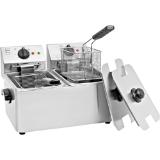 Bild von Metro Professional Fritteuse GDF3024 2x4 l , Preisangabe ohne MwSt. (Preis inkl. MwSt. 178,80 €), METRO 1 Stück