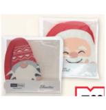 Servietten Weihnachtsmann oder Wichtel 33 x 33 cm Maximarkt 1 Stück