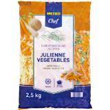 Metro Chef Gemüsemischung Julienne od. Brunoise, Preisangabe ohne MwSt. (Preis inkl. MwSt. 5,49 €), METRO 2.50 Kilogramm 1 Packung