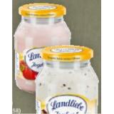 Landliebe Fruchtjoghurt div. Sorten BILLA PLUS 500 Gramm 1 Glas