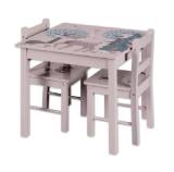 Livarno Holz Kindertisch mit 2 Sessel Lidl 1 Set