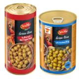 Sol & Mar Gefüllte grüne Oliven mit Paprika- oder Sardellenfüllung Lidl APP Preis 1 Dose