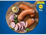 Promotion Bild von Wiesentaler Hendl Knacker Lidl Plus Vorteilspreis 390 Gramm
