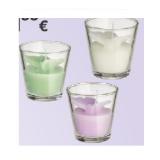 Promotion Bild von Kerze im Glas versch. Farben KiK 1 Stück