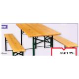 Natura Festzelt Garnitur Maximarkt 1 Set