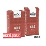 Regio Kaffee Gold Bohne oder gemahlen Maximarkt 500 Gramm 1 Packung