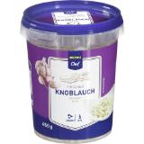 Promotion Bild von Metro Chef Knoblauch gehackt, Preisangabe ohne MwSt. (Preis inkl. MwSt. 8,79 €), METRO 450 Gramm 1 Becher
