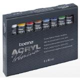 boesner Acryl Premium-Set, boesner 60 Milliliter 8 Tube